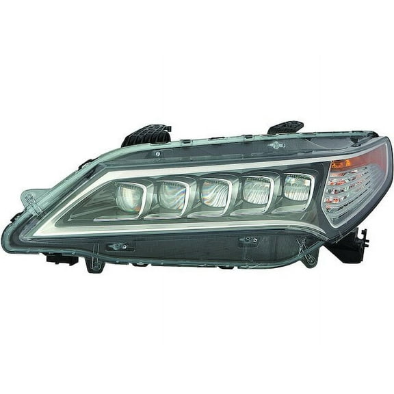 Left Headlight Assembly - Compatible with 2015 - 2017 Acura TLX 2016