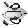 thumbnail image 4 of Balery Spaceships and Stars Bolsa Tote Estilo Estético con Cremalleras, Bolsa de Hombro, Bolsa de Compras Grande y Plegable, 4 of 8