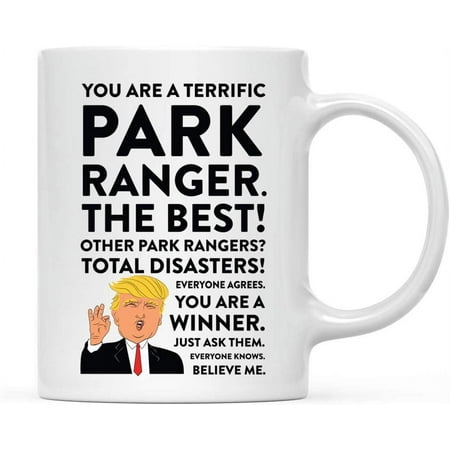 

Funny President Trump Coffee Mug Gag Gift Park 1-Pack Includes Gift Box Christmas Birthday Graduation Novelty Dring Cup Gift Ideas