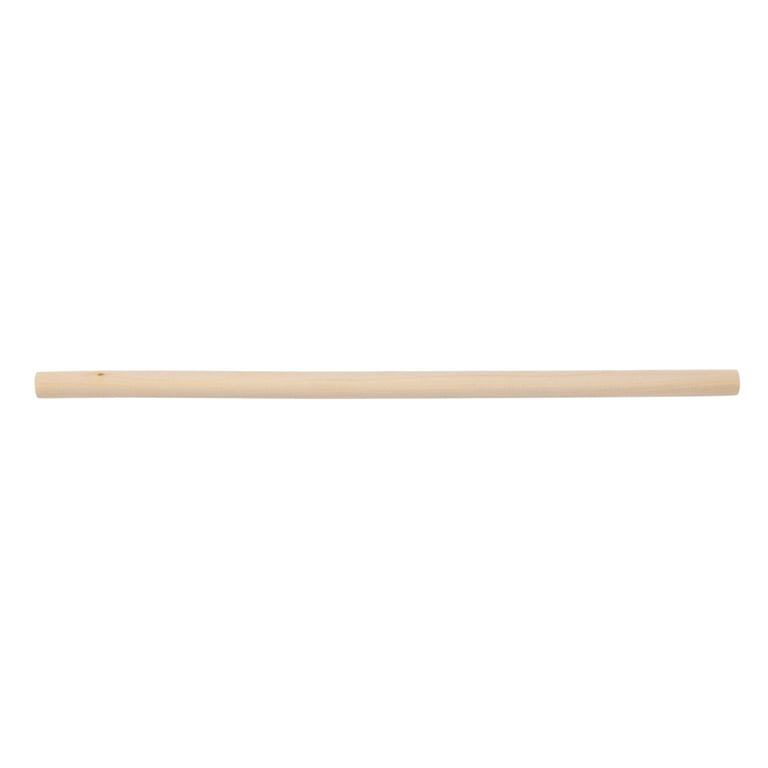 Craft County Natural Wooden Dowel Rod - Multiple Lengths and Packs  Available - Use for Macrame, Home Decor, Handmade Gifts, and More 