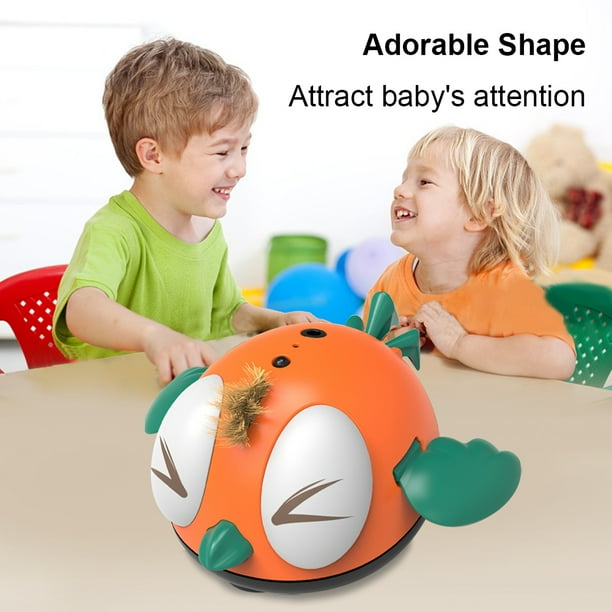 Adorables juguetes en movimiento, juguetes de aprendizaje temprano, juguetes electrónicos para polluelos para niños