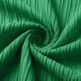 thumbnail image 5 of Blmnix Peplum Dress for Women Vacation Elegant Dresses Striped Dress Under Dresses Green Short Sleeve Mini Crew Neck Adaptable Summer Dress XXL, 5 of 9