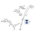 thumbnail image 5 of Rexka 2 Juegos De Botones Delanteros Superiores E Inferiores Para Cinturón De Seguridad Para Bmw Mini 72111950829 72111917406, 5 of 5