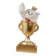 thumbnail image 2 of Estatua de trofeo, premio creativo, regalo, recuerdo, decoración de interiores, colección de adornos Muñeco de nieve, 2 of 9