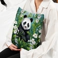 thumbnail image 6 of Panda Elegant Velvet Throw Pillow Covers and Inserts - Set of 2, Available in 16x16, 18x18, 20x20 Inches for Home Decor, Unique Patterns for Sofa, 6 of 6