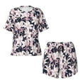 thumbnail image 4 of Xecao Lilies Flowers print Swimsuit for women, Summer-ready, sporty style.Quick-dry fabric. Many sizes & colors., 4 of 9