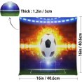 Soccer Ball Seat Cushion Memory Foam Kitchen Chair Cushions 16 X 16