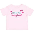 thumbnail image 3 of Inktastic Little Miss Sassy Pants, Sassy, Sassy Girl, Hearts Girls Baby T-Shirt, 3 of 5