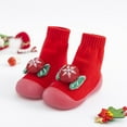 thumbnail image 5 of Christmas Baby Toddler Boys Girls Cartoon Ears Floor Socks Non Slip Baby Step Shoes Socks, 5 of 5