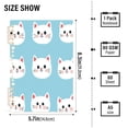 thumbnail image 3 of Notebook 8.3x5.7x0.4 Inch One Sizex1 Journey Note Diary Hardcover Notebook 60 Pages,80g Paper Writing Smooth and Not Easy to Break Cute Cartoon Cat Face, 3 of 8