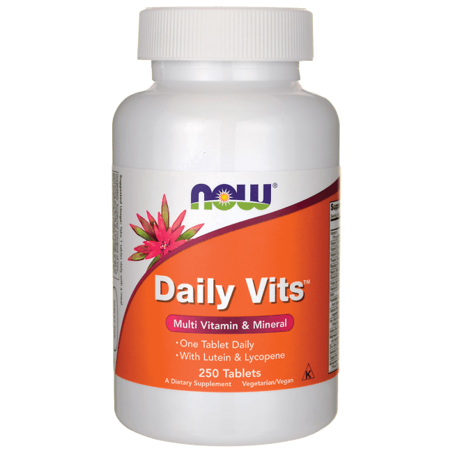 Now Foods Daily Vits, 250 Tablets - Walmart.com - Walmart.com