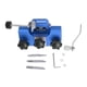 thumbnail image 1 of Afilador de motosierra portátil y ligero con manivela, plantilla para afilar cadenas de sierras eléctricas, color azul, 1 of 14