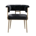 thumbnail image 3 of TOV Furniture Astrid Grey Velvet Chair, 3 of 7