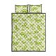 thumbnail image 5 of Juego de cama edredón con fondo de rayas y estampado kiwi, 5 of 5