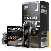 Cerakote Ceramic Trim Coat, Plastic Trim Restorer for Cars - Maximum Strength - 8 Pack