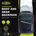thumbnail image 2 of Sportube Overheader Boot and Gear Backpack, Carry-on Travel Bag, Graphite Topo, 2 of 11