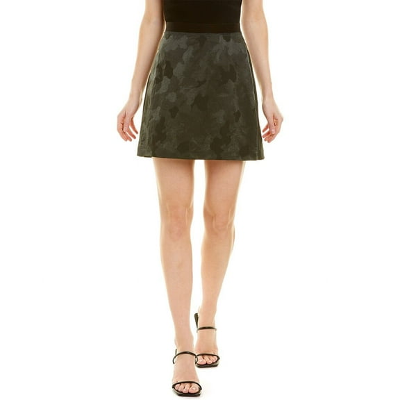 Ted Baker womens  Jacquard Mini Skirt, 5, Green