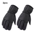 thumbnail image 3 of Jumpingount 1 par de guantes antideslizantes, guantes a prueba de viento, accesorios para montar en bicicleta, para acampar al aire libre, mochilero, guantes y mitones Negro Jumpingount AP013062-03, 3 of 6