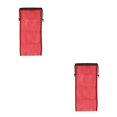 thumbnail image 1 of Soidarity Bolsa de malla de buceo Bolsa de almacenamiento Tipo de cordón Poliéster Aletas Contenedor Deporte acuático Surf Canoa Playa Rojo 2Conjunto, 1 of 6