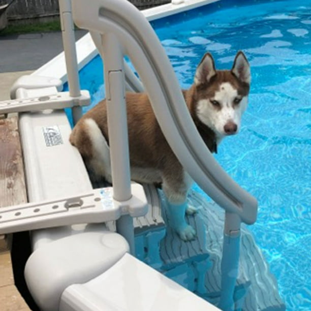 Confer above ground pool cheap steps