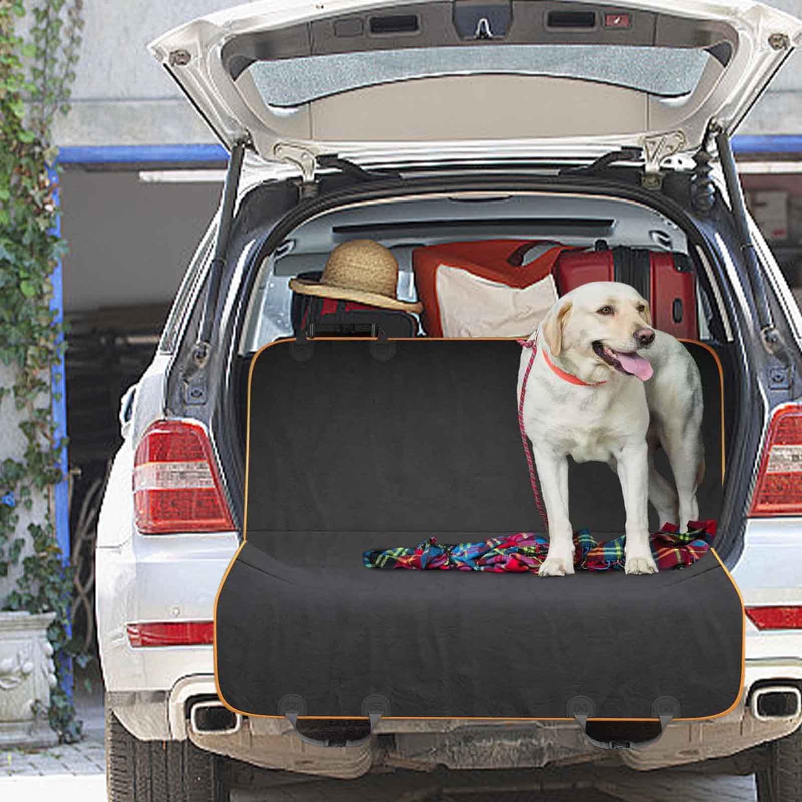 Housse De Siège Voiture Pour Chien - Anti-Rayures, Imperméable, Antidérapante - Taille Universelle Pour Siège Avant (106x49cm) - Noir - 7