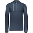 thumbnail image 3 of Holloway Sportswear M Weld Hybrid Pullover Carbon/Carbon 229596, 3 of 5