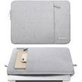 thumbnail image 2 of Funda para portátil compatible con MacBook Air/Pro Retina de 13 a 13,3 pulgadas Compatible con MacBook Pro de 14 pulgadas 2021 2022 M1 Pro/Max A2442 Funda de poliéster vertical con bolsillo gris esquí esquí Gafas de esquí, 2 of 5