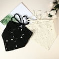 thumbnail image 7 of Unique Bargains 2pcs Crochet Bandanas Knitted Head White Black, 7 of 7