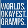 thumbnail image 2 of Worlds Okayest Gramps Relative Family Hoodie Hooded Sweatshirt Men Brisco Brands S, 2 of 5
