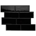 thumbnail image 3 of SMART TILES PEEL & STICK BACKSPLASH - METRO NERO - 4 Pieces 11.56 x 8.38, 3 of 4