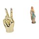 thumbnail image 1 of Escultura De Escritorio Para Sala De Estar Inspirada En Gestos De Los Dedos De Las Manos Y La Figura De La Virgen María, Señora De Lutero, Obra De Arte Decorativa De Resina., 1 of 8