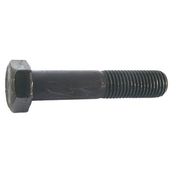 M12-1.75 x 160mm Hex Head Cap Screws, Steel Metric Class 10.9, Plain Finish (Quantity: 1 pcs) - Coarse Thread Metric, Partially Threaded, Length: 160mm Metric, Thread Size: M12 Metric