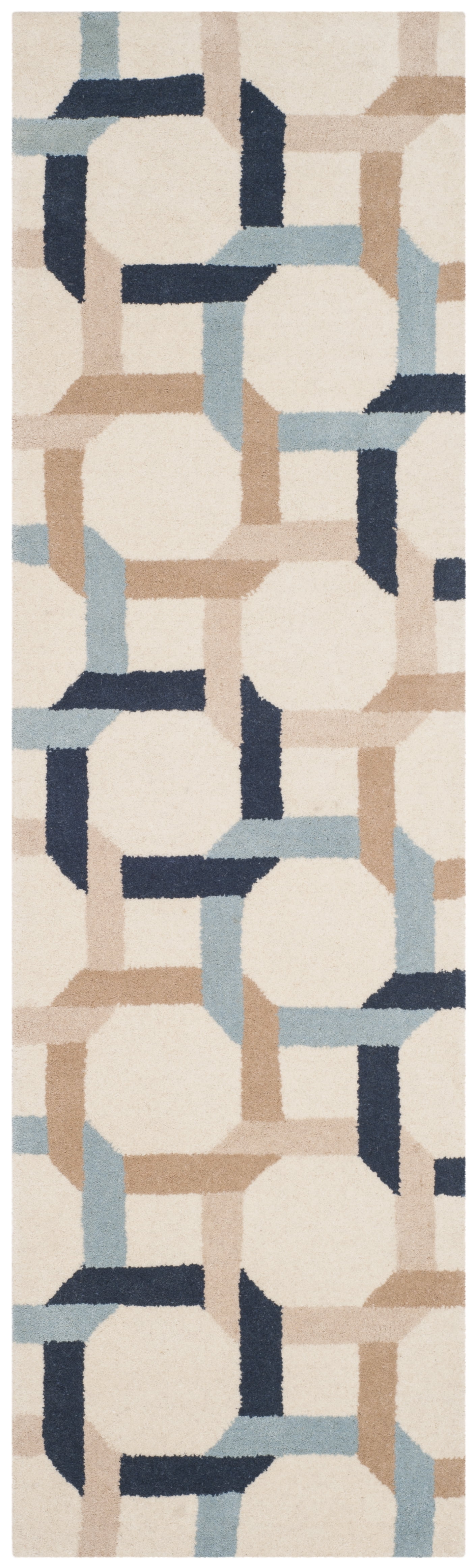 SAFAVIEH Martha Stewart MSR4563B Handmade Zinc Rug