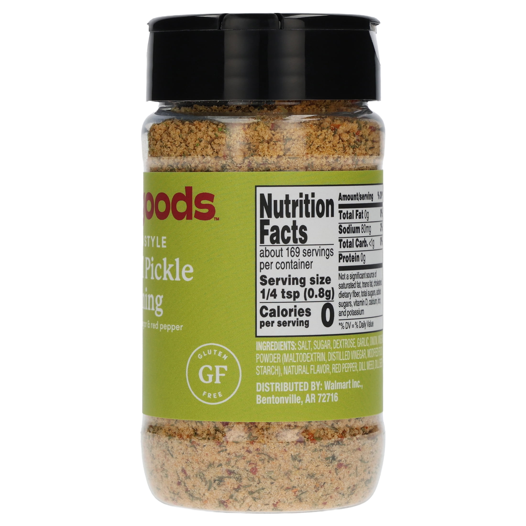 bettergoods Spicy Dill Pickle Seasoning, 4.75 oz