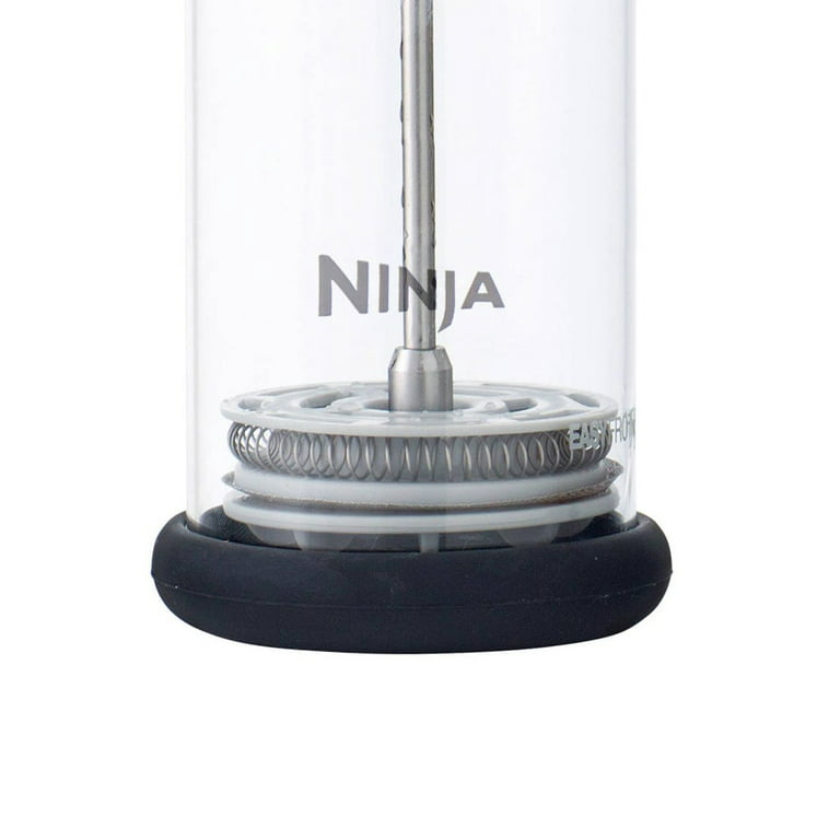 Ninja Coffee Bar Easy Frother Clear Glass Milk Press Foamer