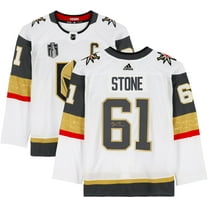 Mark Stone Vegas Golden Knights Autographed White Adidas Authentic Jersey with 2023 Stanley Cup Final Patch - Fanatics Authentic Certified