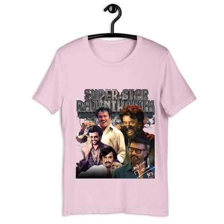 Rajinikanth Unisex T-Shirt Rajinikanth Fans T-shirt Tamil movie Tamil t shirt Rajinikanth t shirt