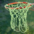 thumbnail image 4 of OUNONA Fluorescent Light Green Basketball Net Heavy Duty Nylon Solar Powered Glow for Outdoor Use, 4 of 6