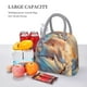 thumbnail image 5 of Fotbe Sailing Ship Ocean Sunset Bolsa de Almuerzo con Estampado, Lonchera Aislada, Contenedor de Comida Reutilizable Tipo Cooler a Prueba de Fugas, 5 of 6