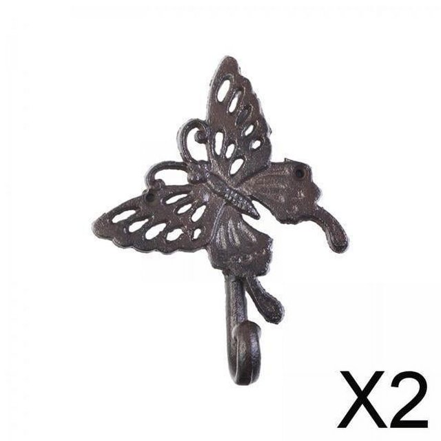 Gancho de pared Soledad para abrigos estilo Rústico vintage 2 piezas
