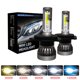 thumbnail image 2 of Bombilla LED para faro delantero de coche, lámpara Turbo de 12V, 2 piezas, H4, H7, H1, H8, H11, 9005, HB3, 9006, HB4, 9004, HB1, H3, HB5, H13, 20000LM, 2 of 6