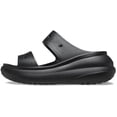 thumbnail image 1 of Sandalias Crocs Crush Platform, unisex, negras, 9 M/11 W, 1 of 6