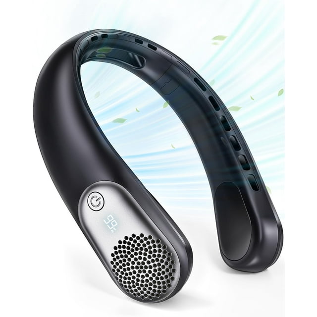 Neck Fan es un ventilador personal portátil de 360° con batería de 4000 mAh