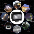 thumbnail image 2 of 2pcs 72W Forth Row LED Light Bar 4 inch Spot Flood Combo Beam LED Driving Lights Off Road Lighting LED Work Lights for Truck Car ATV Boat SUV, 2 of 7