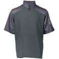 thumbnail image 4 of Holloway Sportswear L Raider  Short Sleeve Pullover Carbon Print/Graphite 229545, 4 of 5