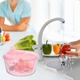 thumbnail image 4 of Nrdde Lettuce Spinner - Lettuce Cleaner Spinner, Large Capacity Salad Spinner | Quart, 4 of 5
