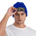 Camouflage Print Pattern Beanie Hat Knit Hat Skull Cap for Men Women
