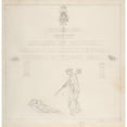 thumbnail image 2 of John Flaxman 15x15 Black Ornate Wood Framed Double Matted Museum Art Print Titled - Sketch for the Title-Page of an Edition of Aeschylus (1793), 2 of 5