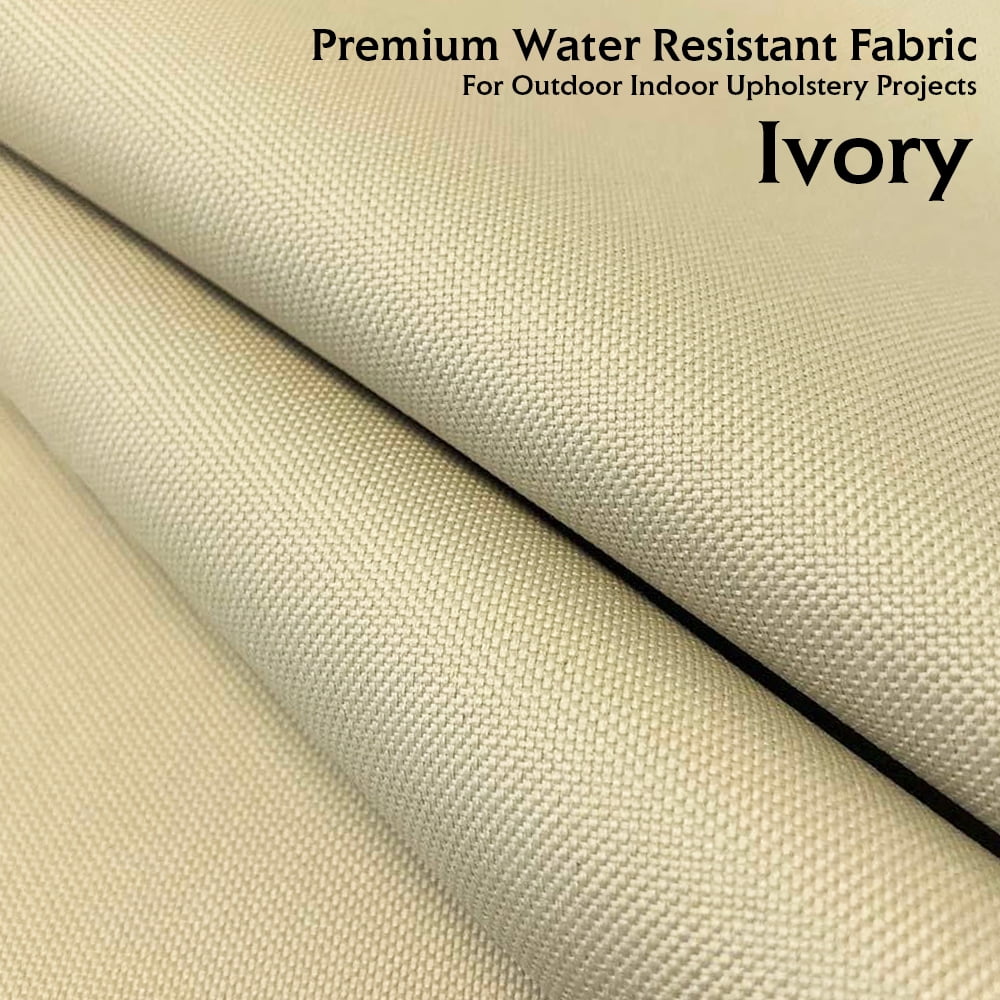 Canvas Fabric Heavy Duty Ivonry Waterproof Outdoor Marine Boat Marine Cars Cover 60" W