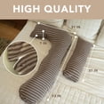 thumbnail image 4 of Pharmedoc Pregnancy Pillows, U-Shape Full Body Pillow – Jersey Cover Walnut – Pregnancy Pillows for Sleeping – Body Pillows for Adults, Maternity Pillow and Pregnancy Must Haves, 4 of 7